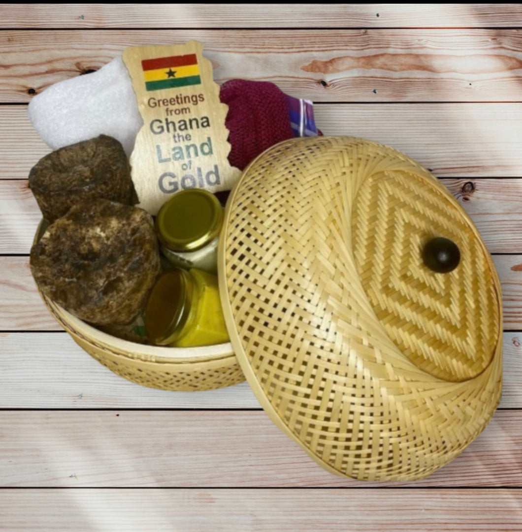 African Shower Basket