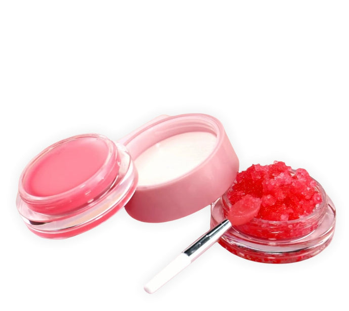 2-in-1 Moisturizing Lip Scrub Repair Treatment Lip Balm
